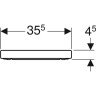 Комплект GEBERIT DUOFIX 458.125.21.1 UP100 с подвесным унитазом ICON RIMFREE 204060000 с сиденьем микролифт 574130000 458.125.21.114